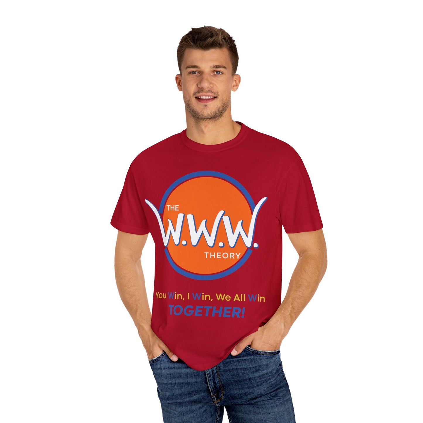 The W.W.W. Theory | You Win, I Win, We All Win TOGETHER! | History Makers Collection T-shirts | Beefy-T®  Short-Sleeve T-Shirt