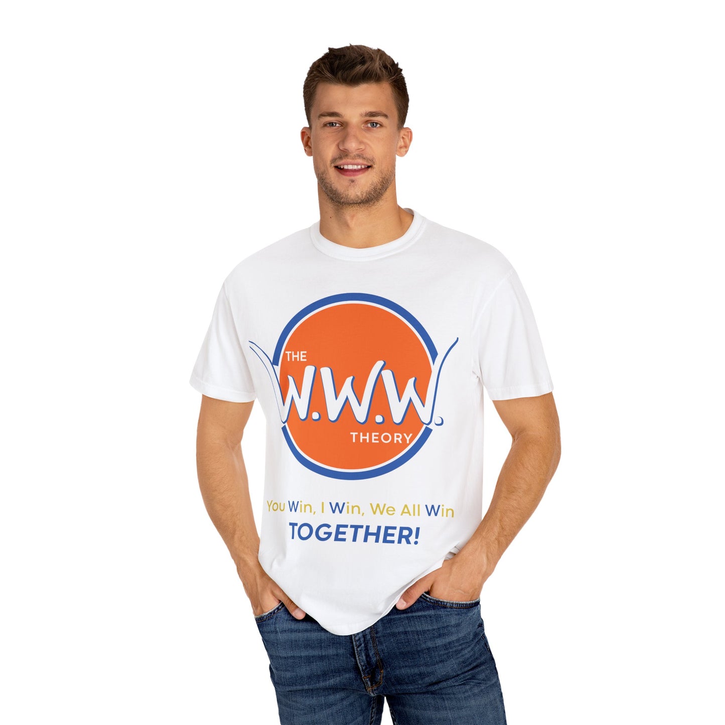 The W.W.W. Theory | You Win, I Win, We All Win TOGETHER! | History Makers Collection T-shirts | Beefy-T®  Short-Sleeve T-Shirt