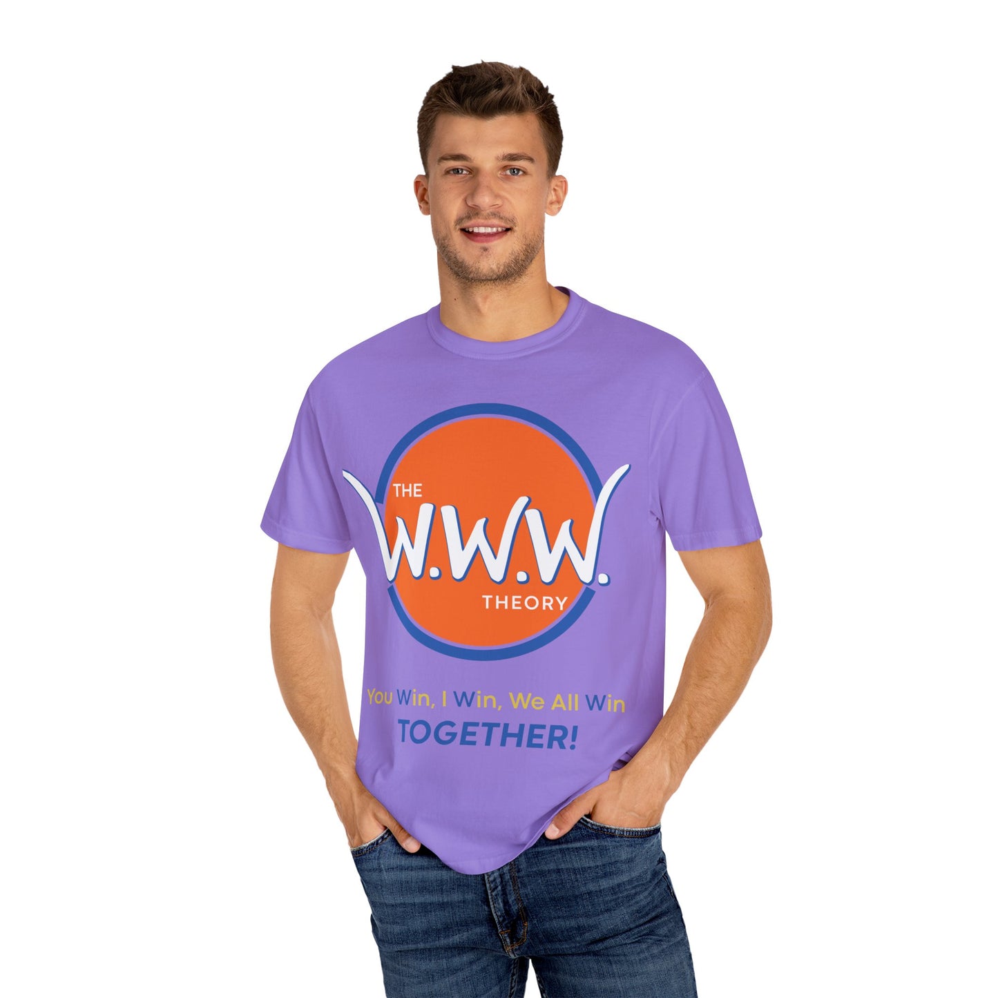 The W.W.W. Theory | You Win, I Win, We All Win TOGETHER! | History Makers Collection T-shirts | Beefy-T®  Short-Sleeve T-Shirt